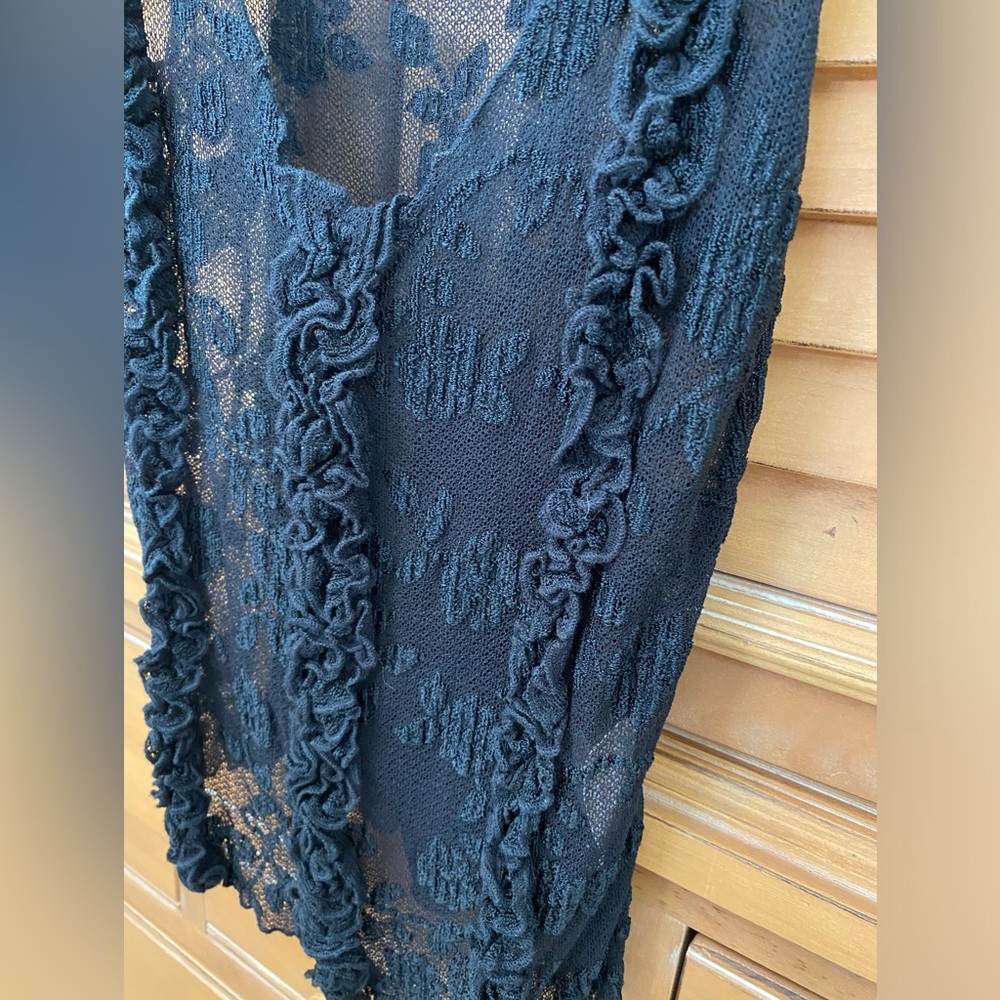 Emma Louise lace tuxedo vest